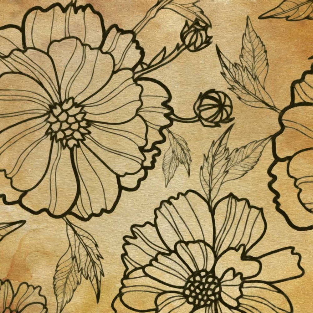 Floral Pattern I art print by Taylor Greene for $57.95 CAD