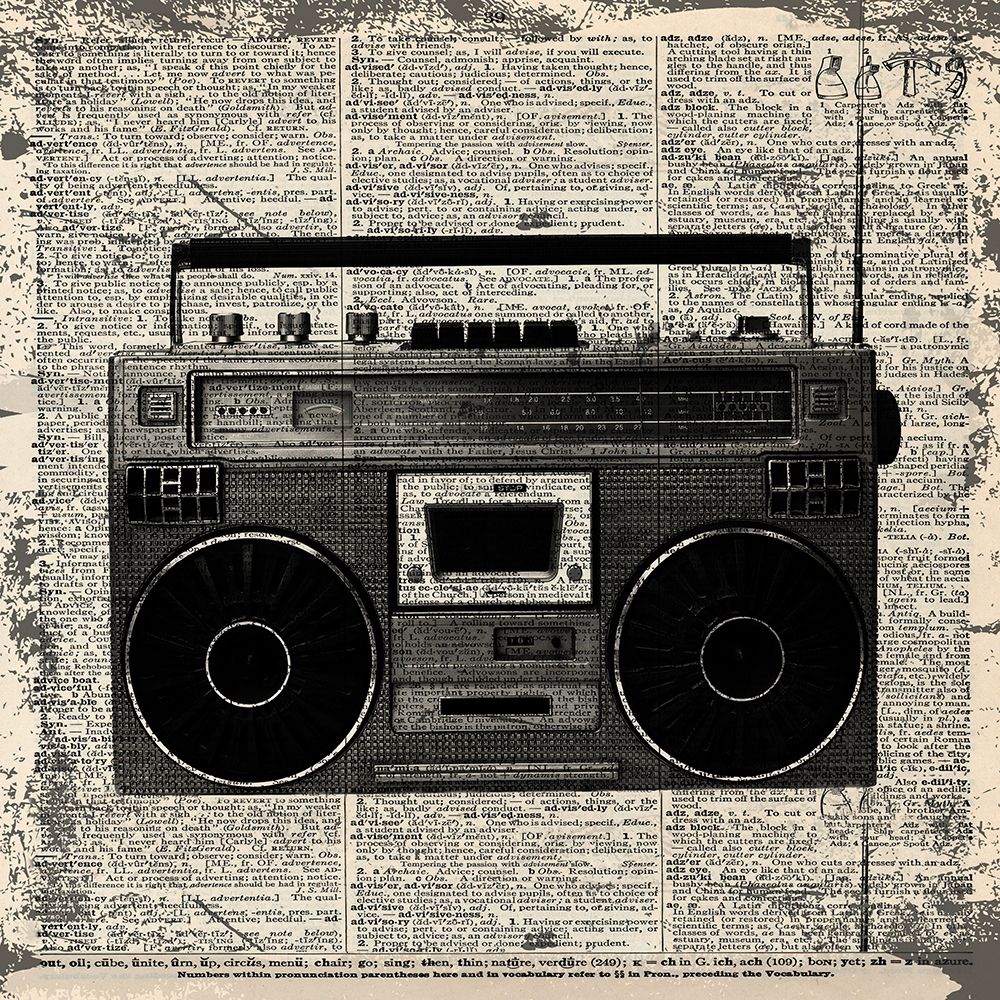 Define Music art print by Taylor Greene for $57.95 CAD