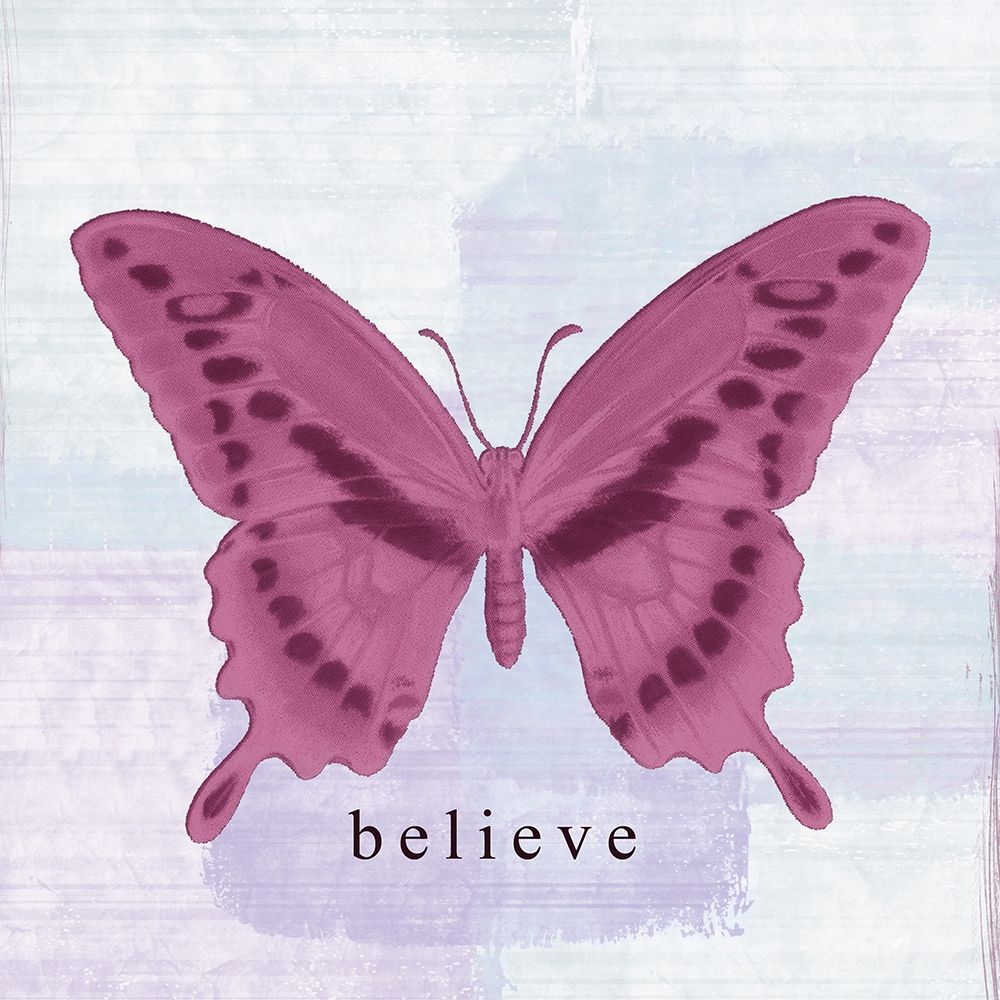 Mulberry Butterfly Belive art print by Taylor Greene for $57.95 CAD