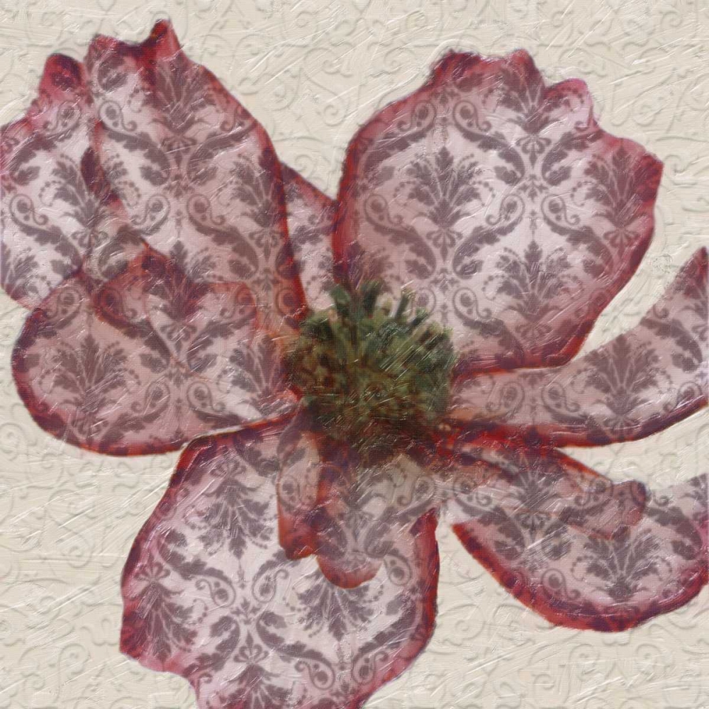 PATTEREND RED PETALS I art print by Taylor Greene for $57.95 CAD