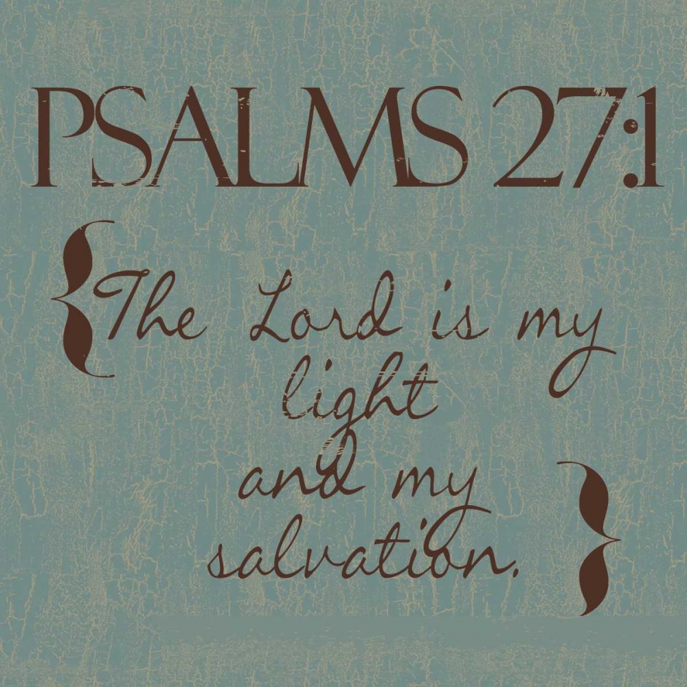 Psalms 27-1 art print by Taylor Greene for $57.95 CAD