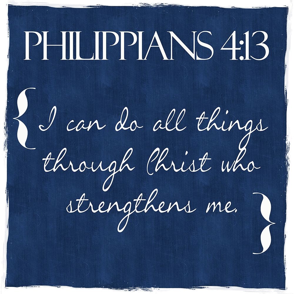 Indigo Philippians art print by Taylor Greene for $57.95 CAD