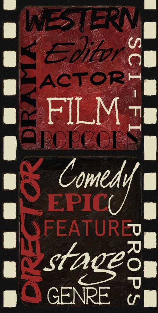 Cinema art print by Taylor Greene for $57.95 CAD