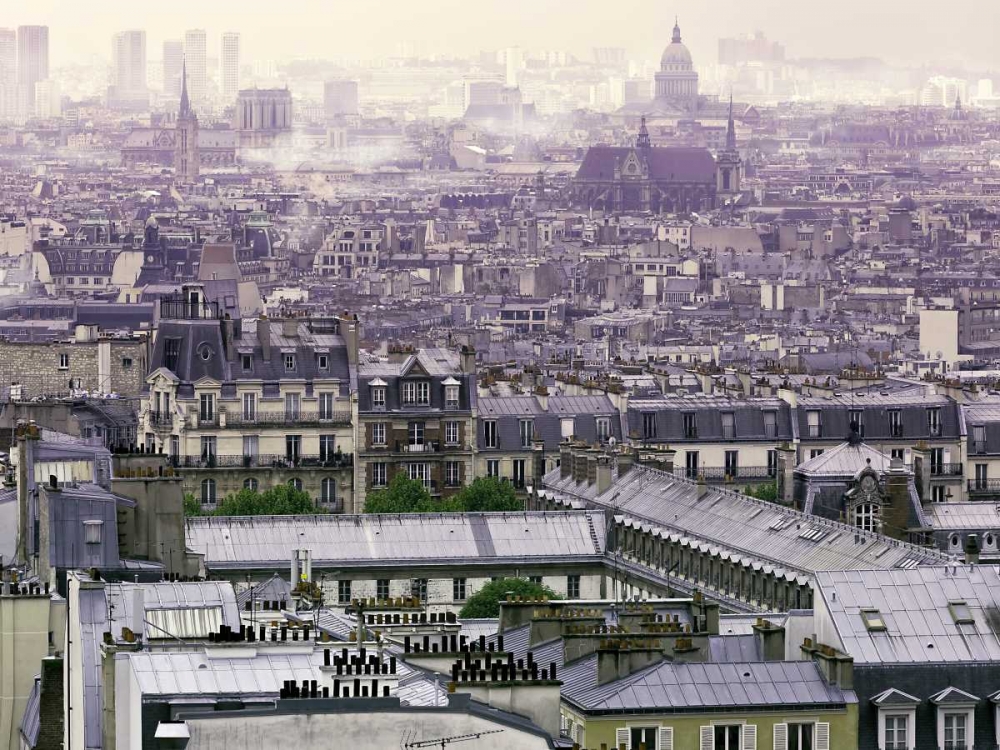 Foggy Paris art print by Tracey Telik for $57.95 CAD