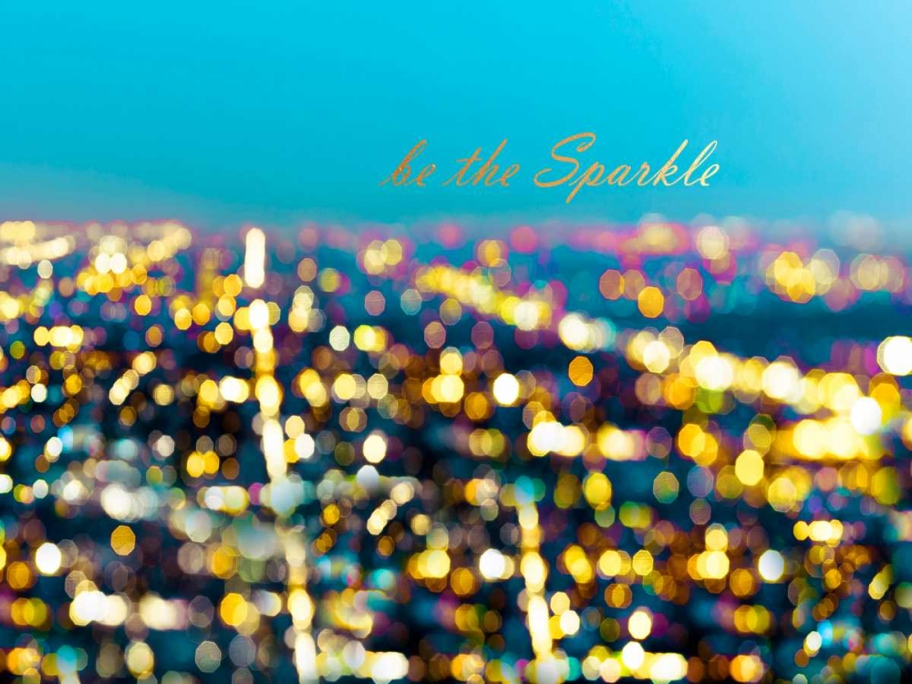 Be The Sparkle art print by Tracey Telik for $57.95 CAD