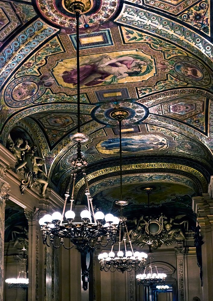 Chandelier Opera art print by Tracey Telik for $57.95 CAD