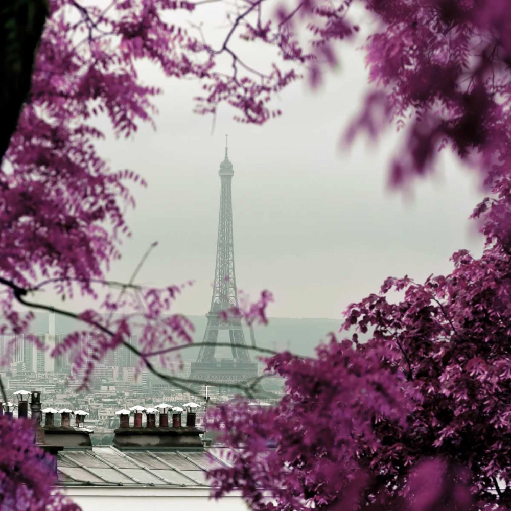 Through The Paris Foliage 1 art print by Tracey Telik for $57.95 CAD