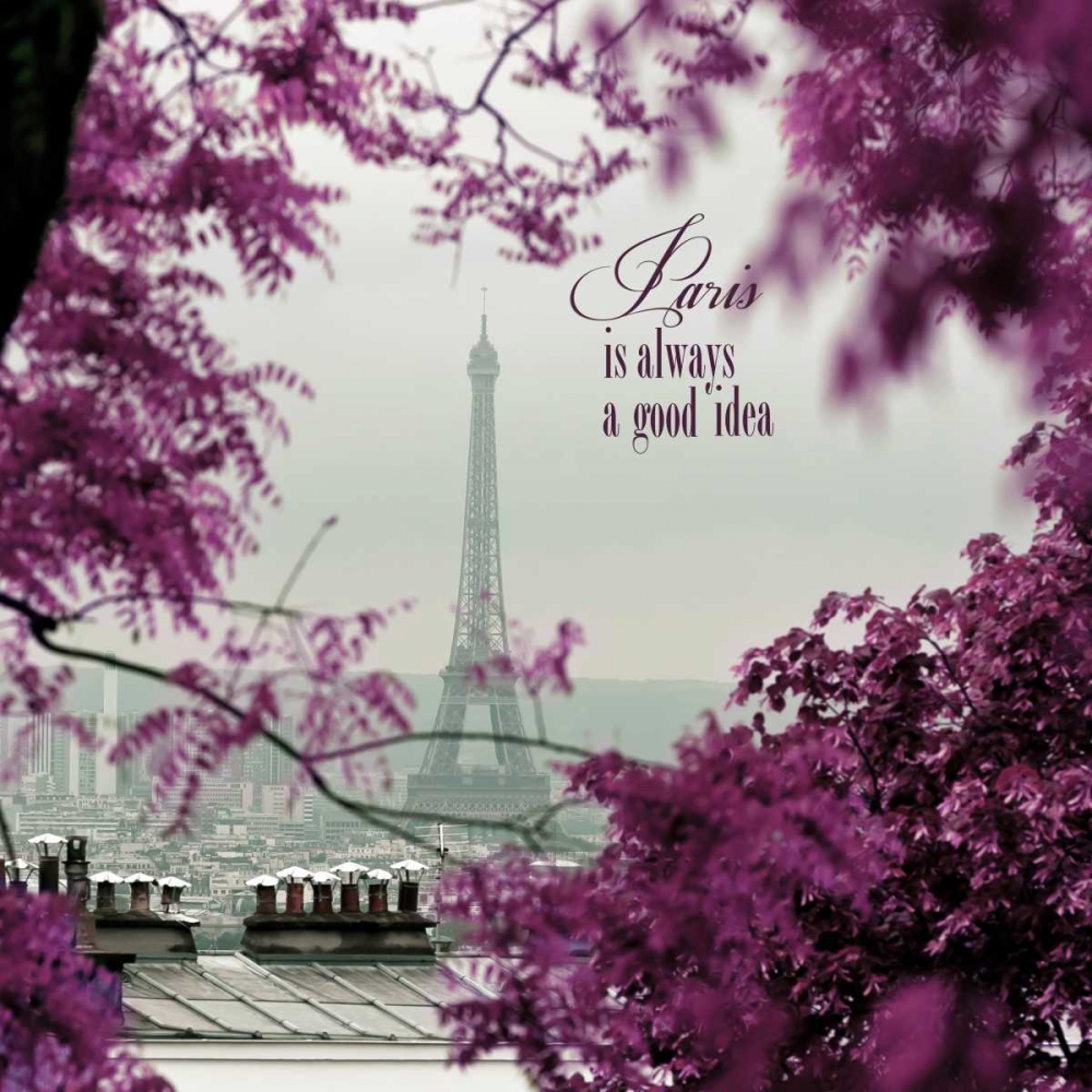 Through The Paris Foliage 2 art print by Tracey Telik for $57.95 CAD