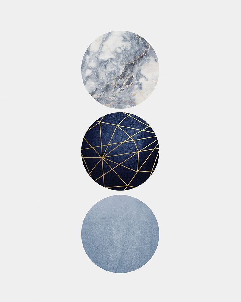 Navy Gold art print by Urban Epiphany for $57.95 CAD