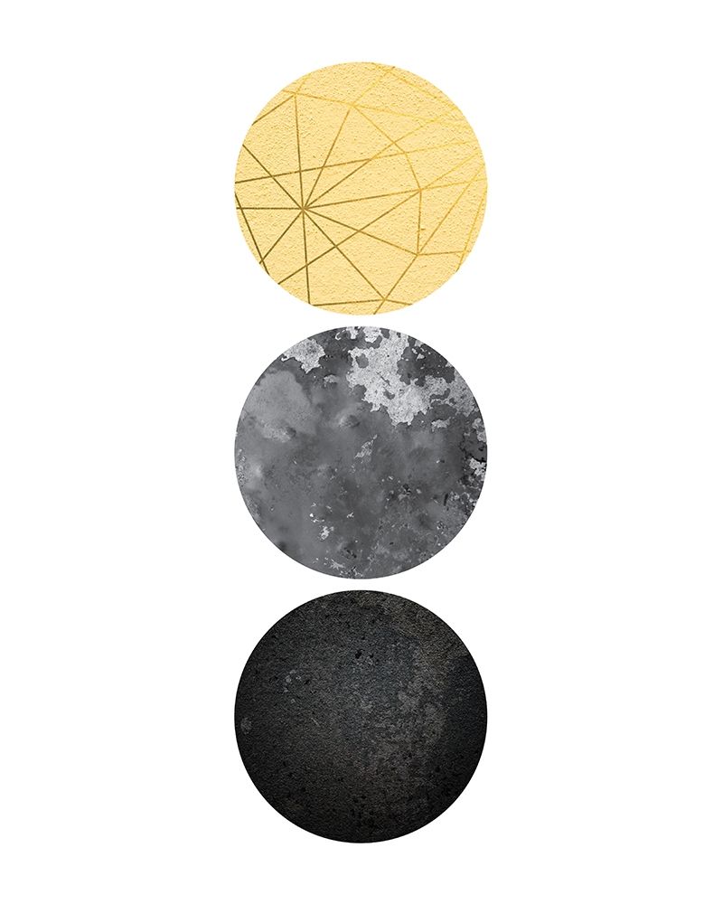 Yellow and Black Geo art print by Urban Epiphany for $57.95 CAD