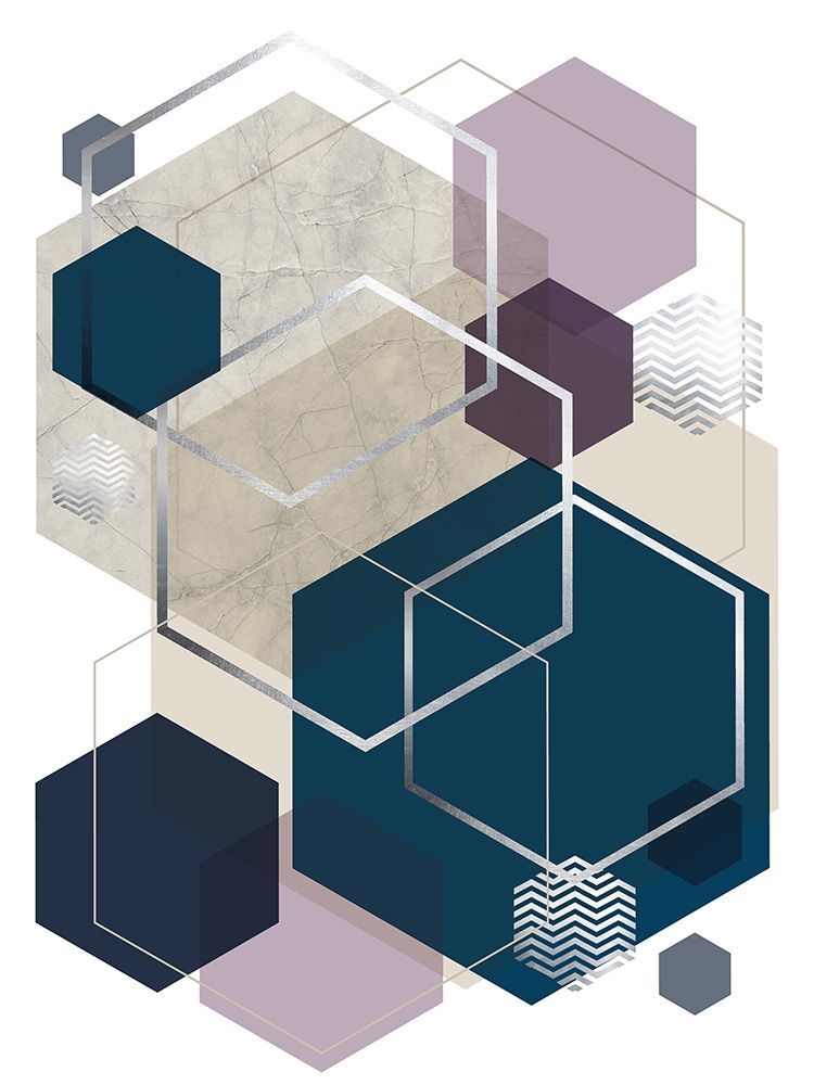 Abstract Geo SoftLuxe art print by Urban Epiphany for $57.95 CAD