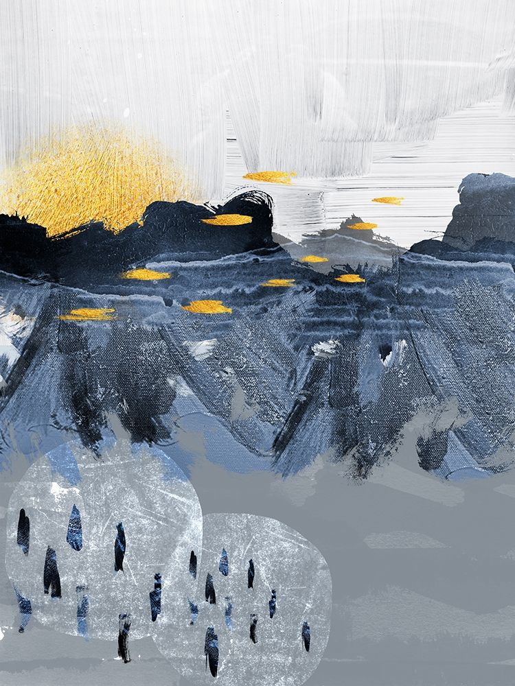 Abstract Landscape art print by Urban Epiphany for $57.95 CAD