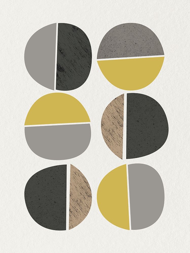 Mid Century Abstract Circle 10 art print by Urban Epiphany for $57.95 CAD