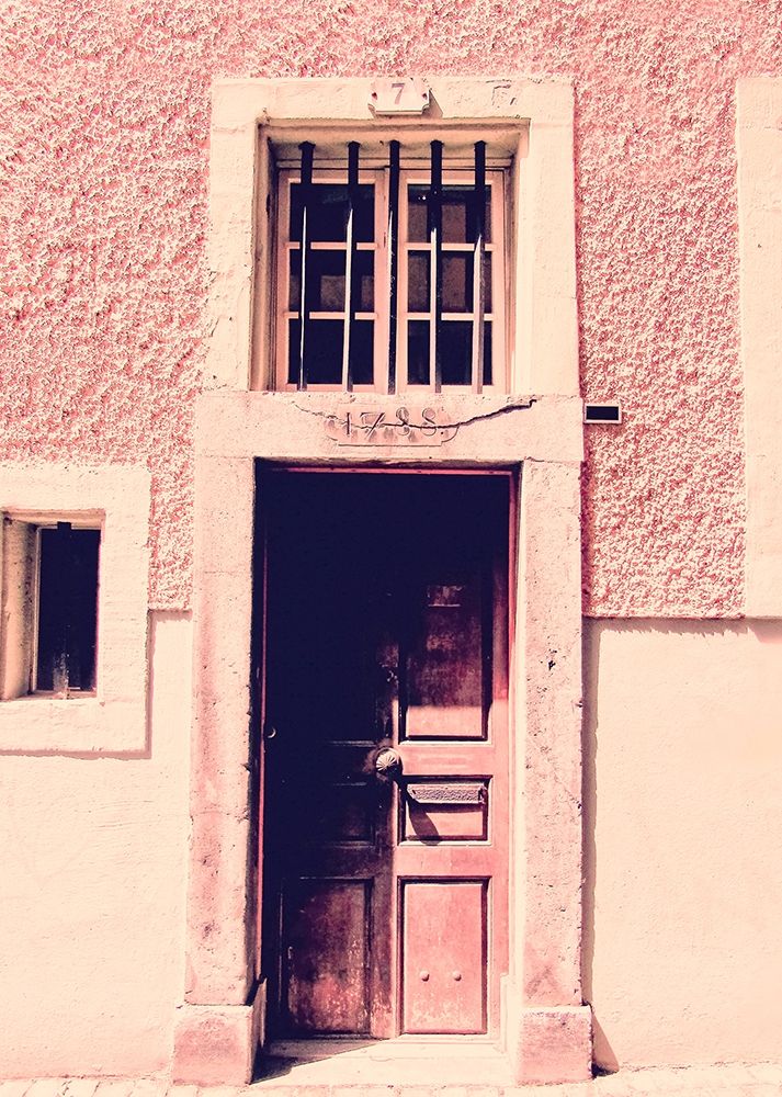 Vevey Doorway Coral art print by Urban Epiphany for $57.95 CAD