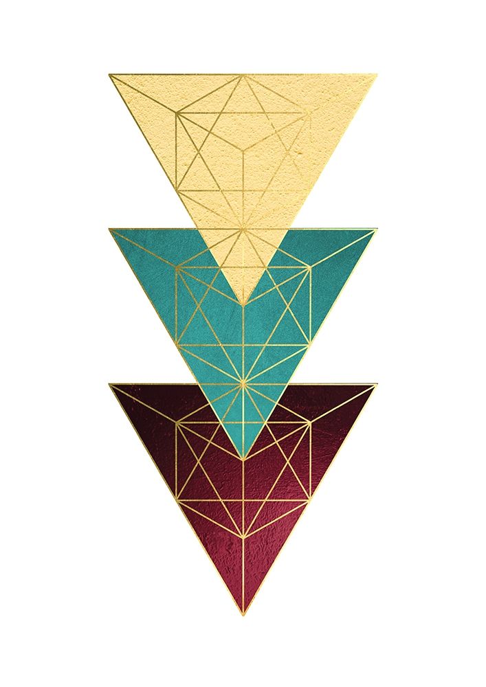 Teal Yellow Burgundy 3 art print by Urban Epiphany for $57.95 CAD