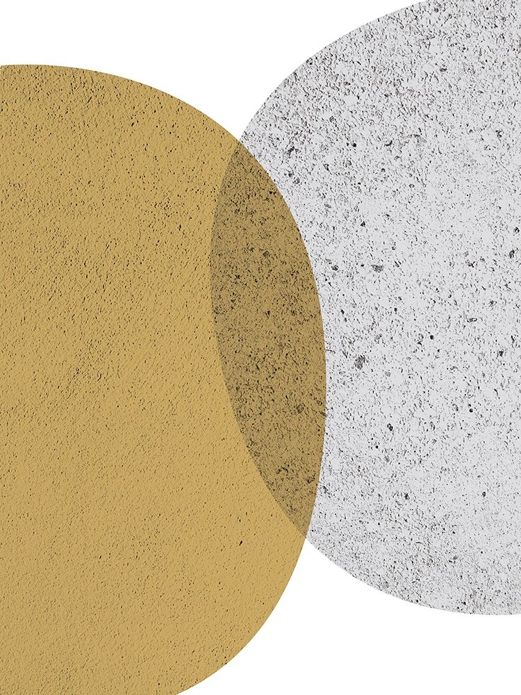 Mid Century Flora Tones Yellow Grey 6 art print by Urban Epiphany for $57.95 CAD