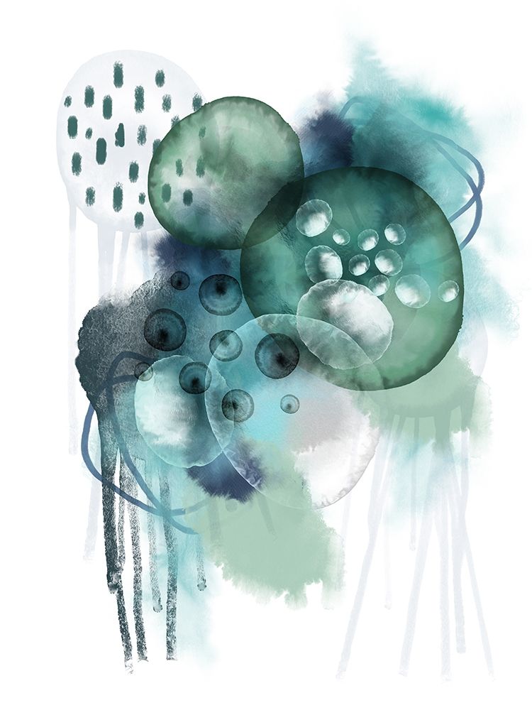 Aqua Harmony 2 art print by Urban Epiphany for $57.95 CAD