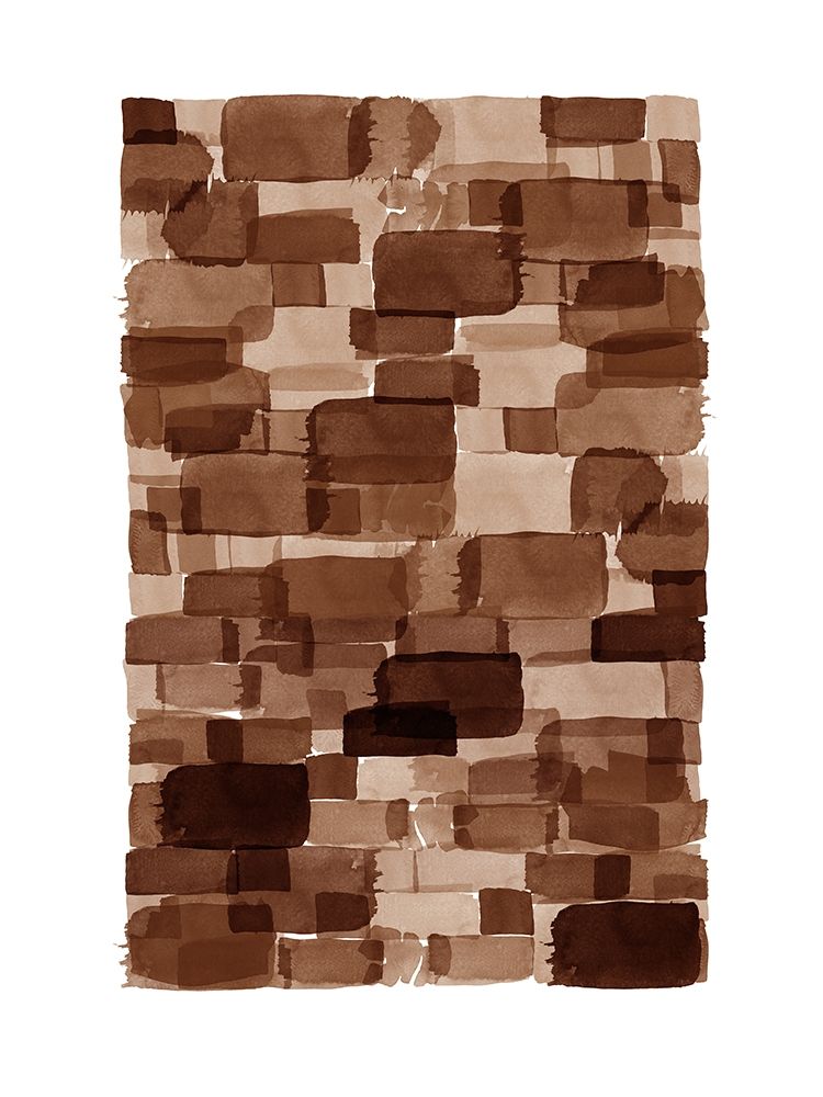 Brick Watercolor Block art print by Urban Epiphany for $57.95 CAD