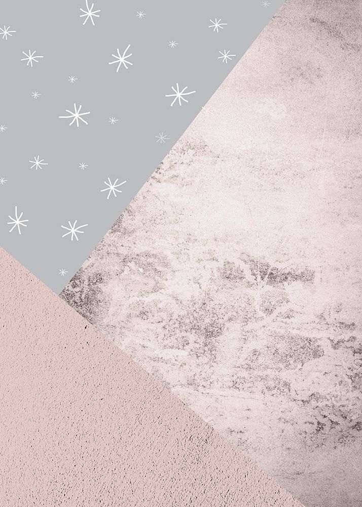 Blush Pink Grey Mountains 3 art print by Urban Epiphany for $57.95 CAD