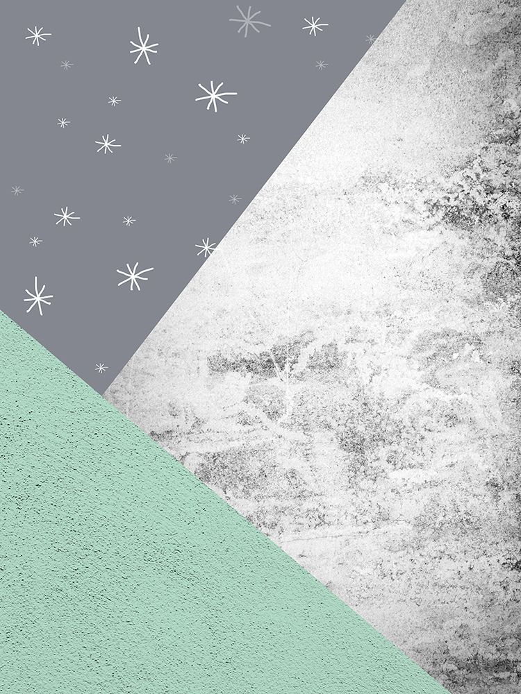 Mint Green Mountains 3 art print by Urban Epiphany for $57.95 CAD