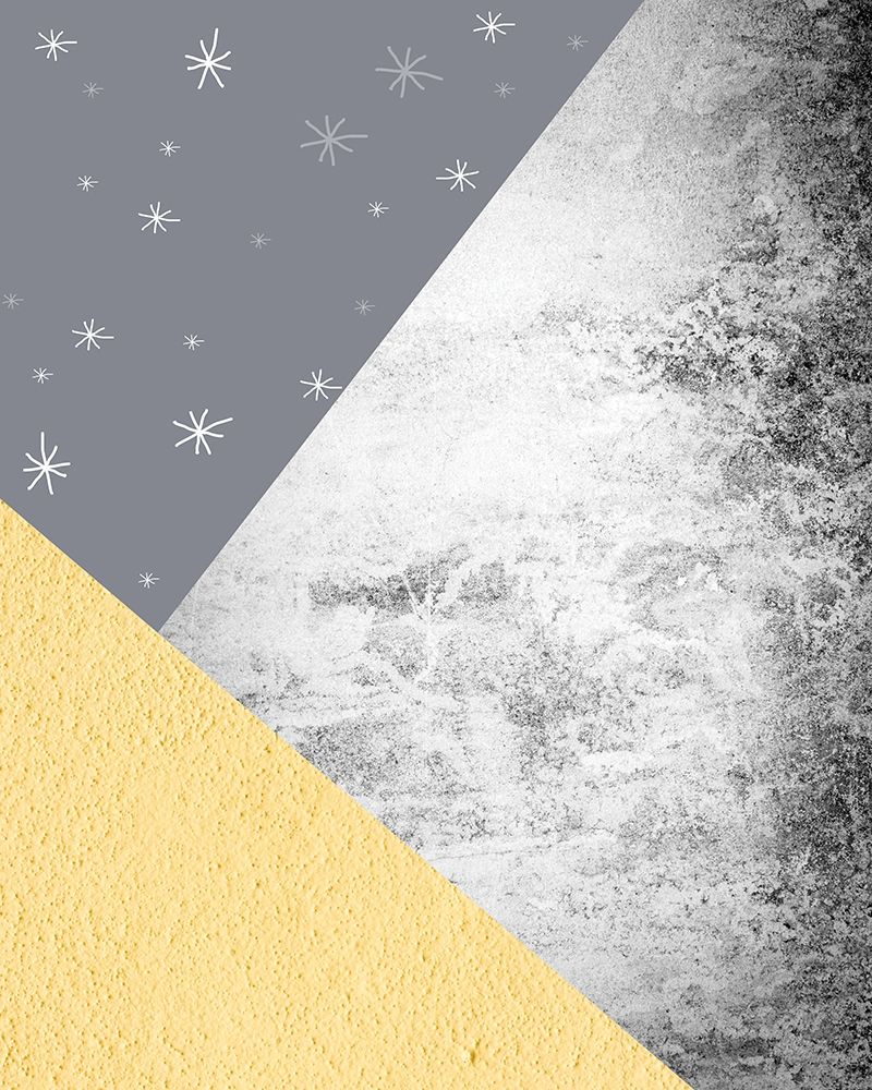 Yellow Grey Mountains 3 art print by Urban Epiphany for $57.95 CAD