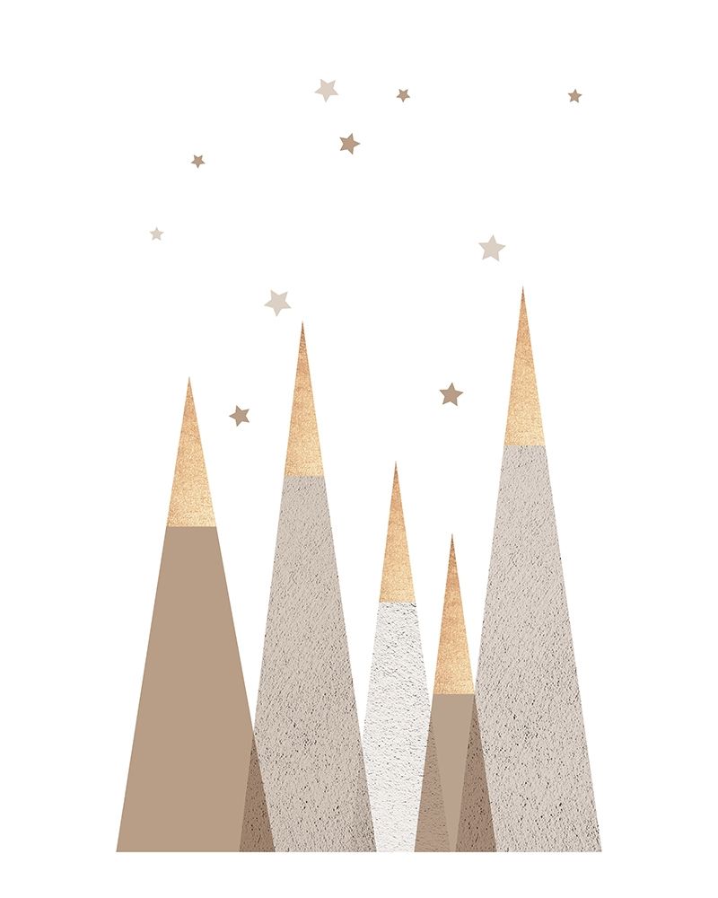 Beige Mountains 1 art print by Urban Epiphany for $57.95 CAD