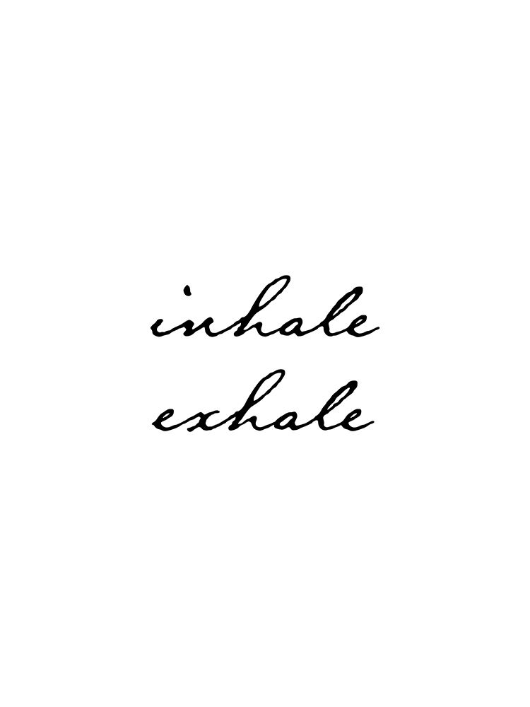 Inhale Exhale art print by Urban Epiphany for $57.95 CAD