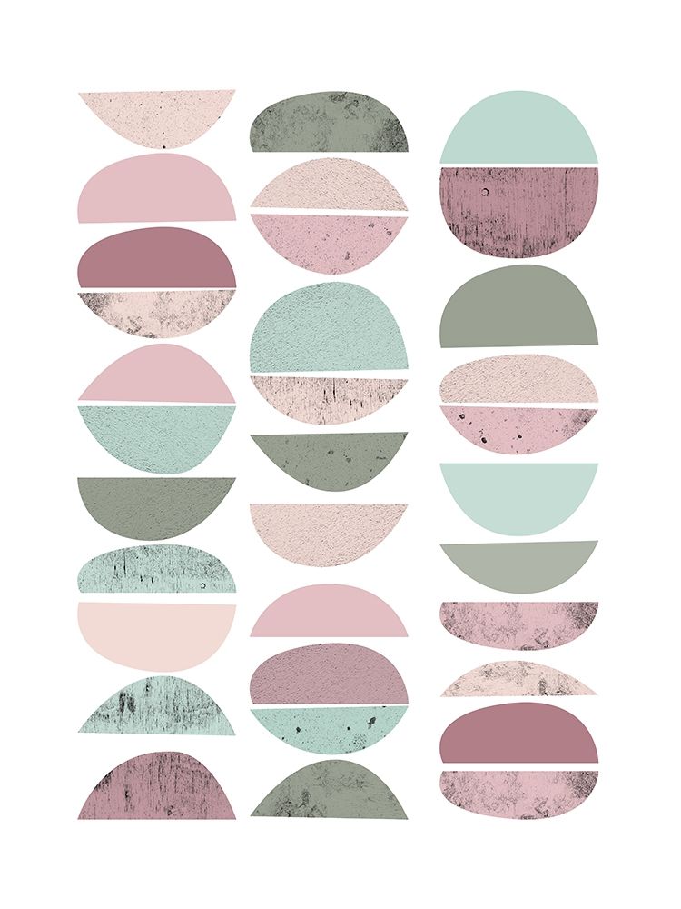 MidCentury Ranunculus Tones 2 art print by Urban Epiphany for $57.95 CAD