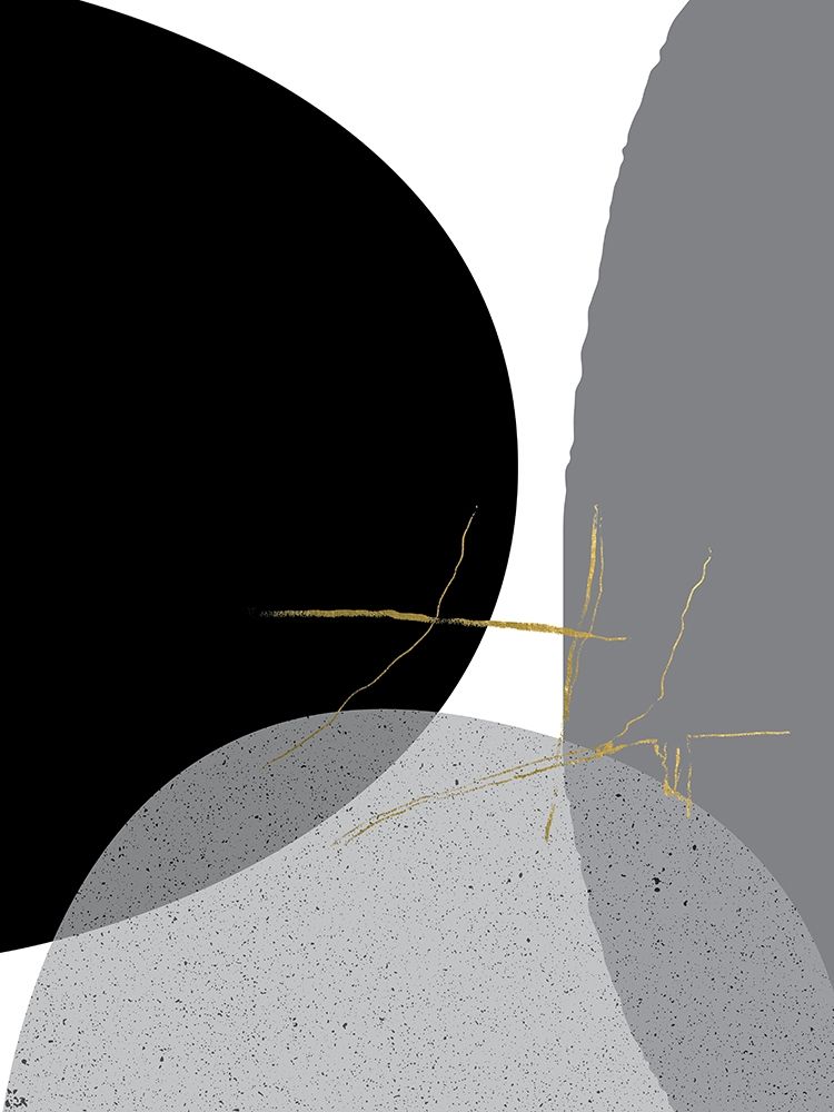 Black Gold Minimalist 1 art print by Urban Epiphany for $57.95 CAD