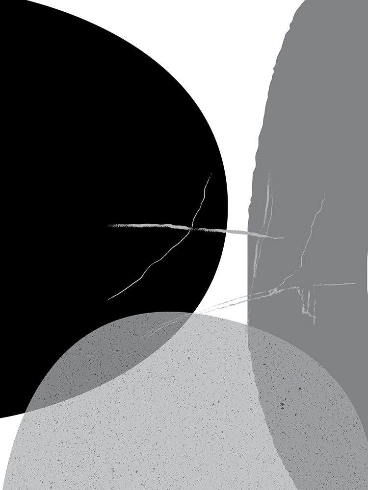 Black Grey Minimalist 1 art print by Urban Epiphany for $57.95 CAD
