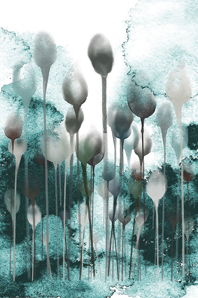 Enlightened Minds Teal art print by Urban Epiphany for $57.95 CAD