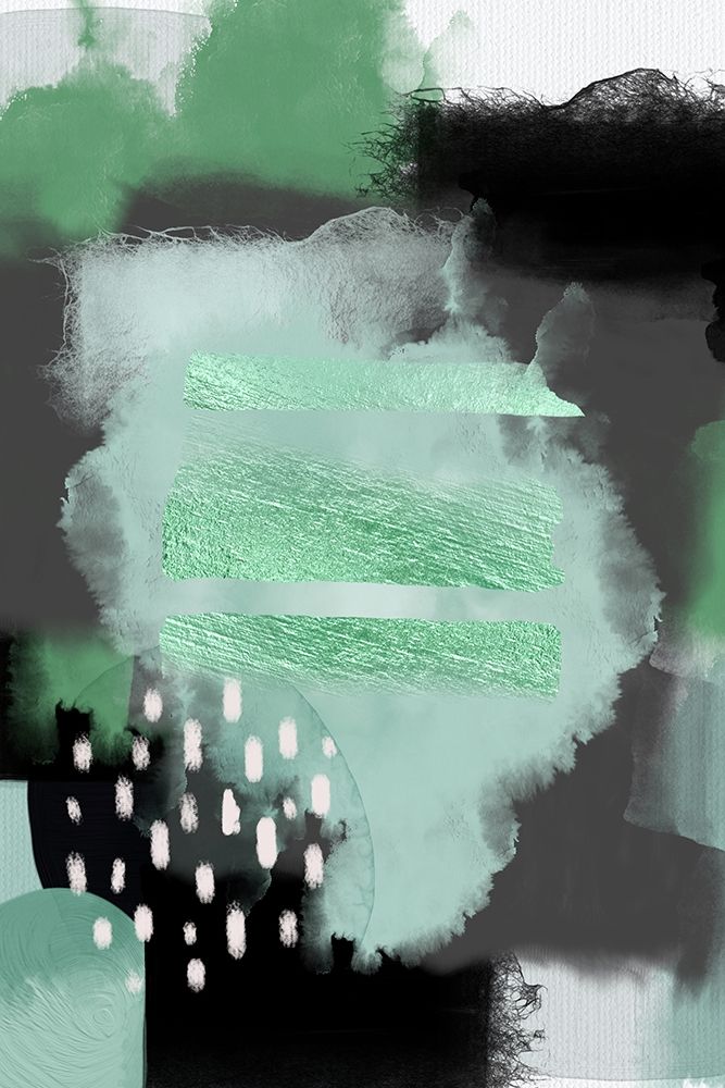 Green Meditation art print by Urban Epiphany for $57.95 CAD