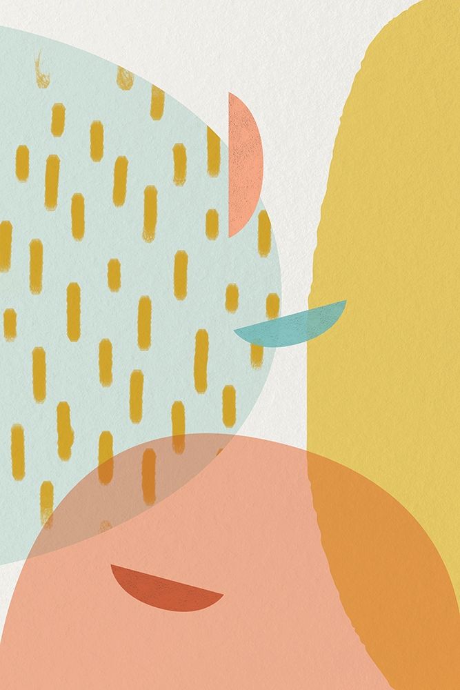 Mid Century Brights 4 art print by Urban Epiphany for $57.95 CAD