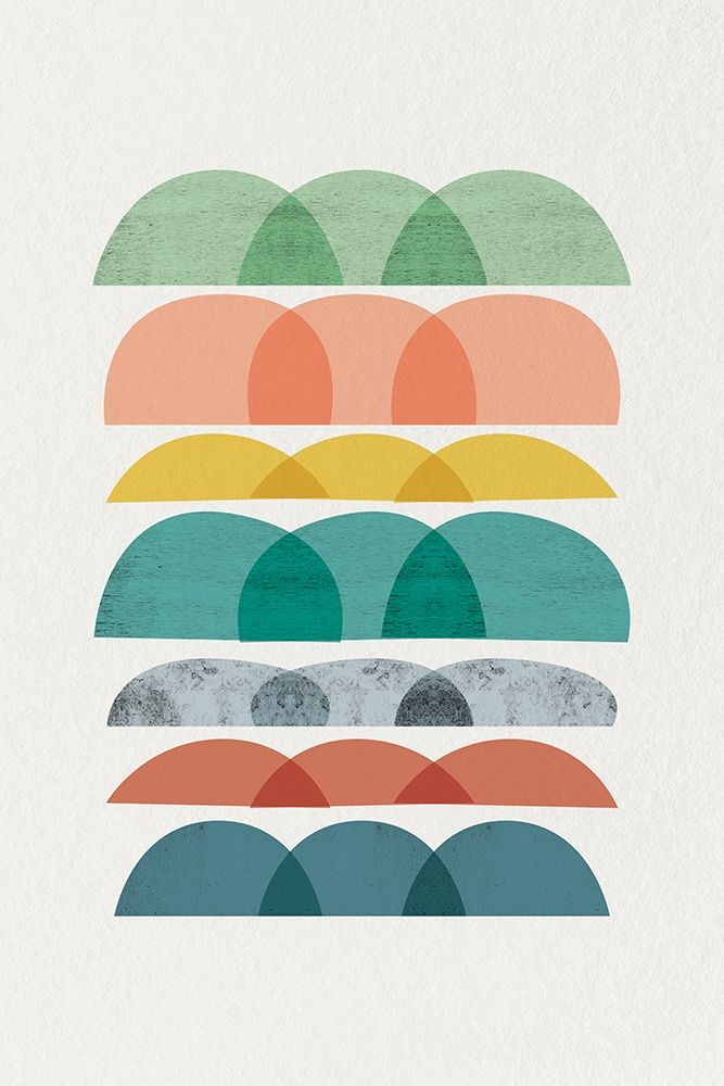 Mid Century Brights 7 art print by Urban Epiphany for $57.95 CAD