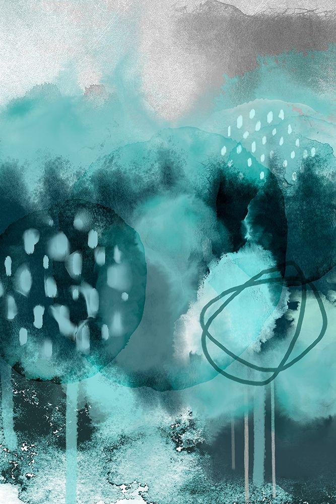 Teal Feels art print by Urban Epiphany for $57.95 CAD