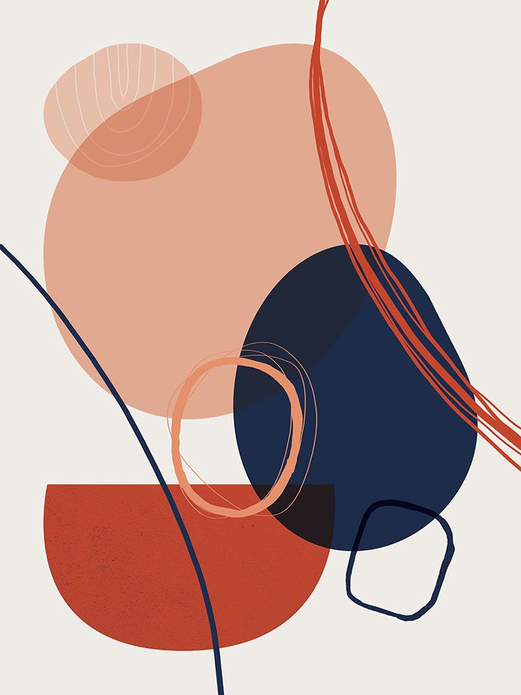 Abstract Red Clay 2 art print by Urban Epiphany for $57.95 CAD
