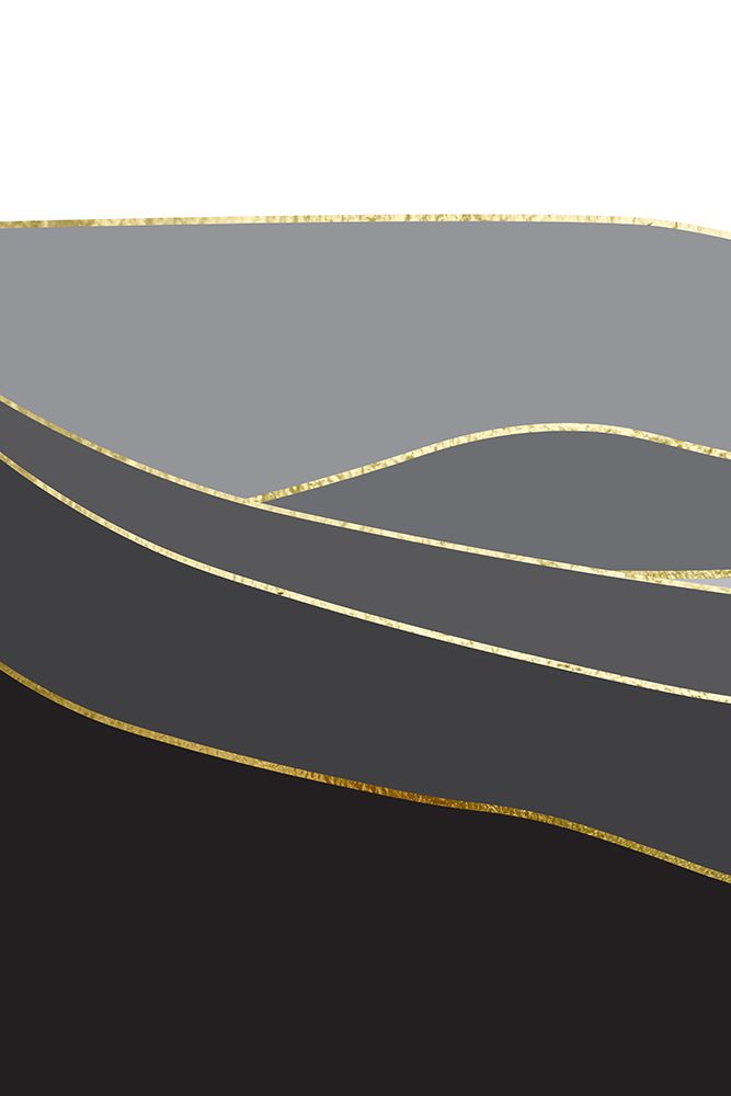 Landscape In Black And Gold 1 art print by Urban Epiphany for $57.95 CAD