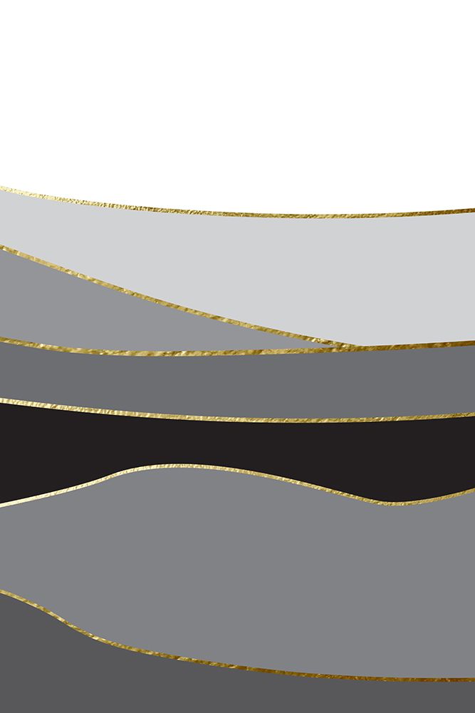 Landscape In Black And Gold 3 art print by Urban Epiphany for $57.95 CAD