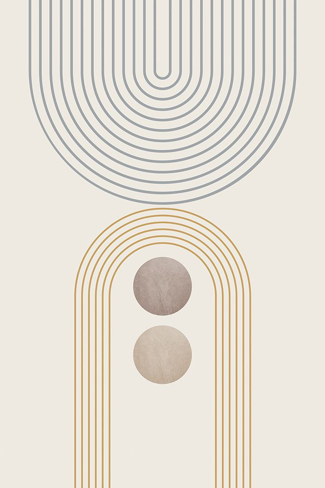 Mid Century Minimalist Boho 1 art print by Urban Epiphany for $57.95 CAD