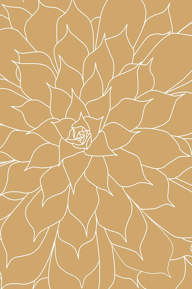 Succulent Mustard art print by Urban Epiphany for $57.95 CAD