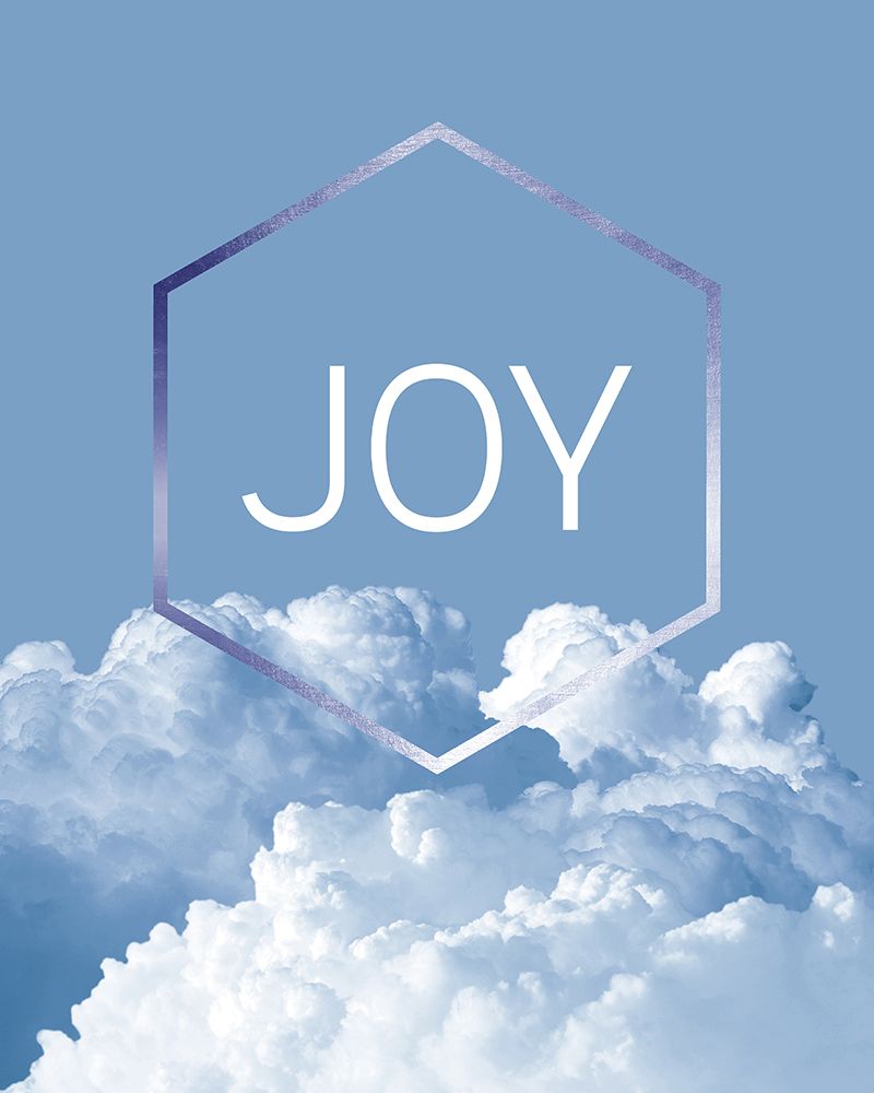 Love Joy Blue 3 art print by Urban Epiphany for $57.95 CAD