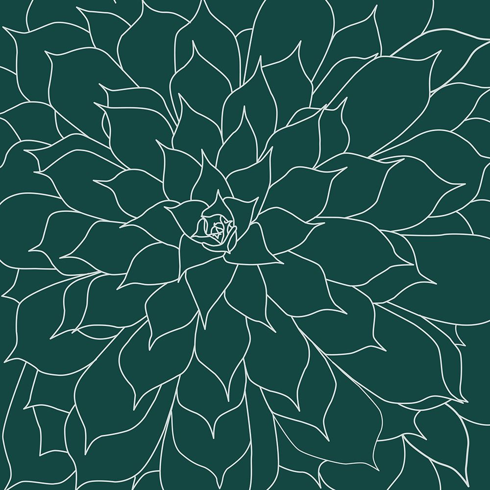 Succulent Emerald art print by Urban Epiphany for $57.95 CAD