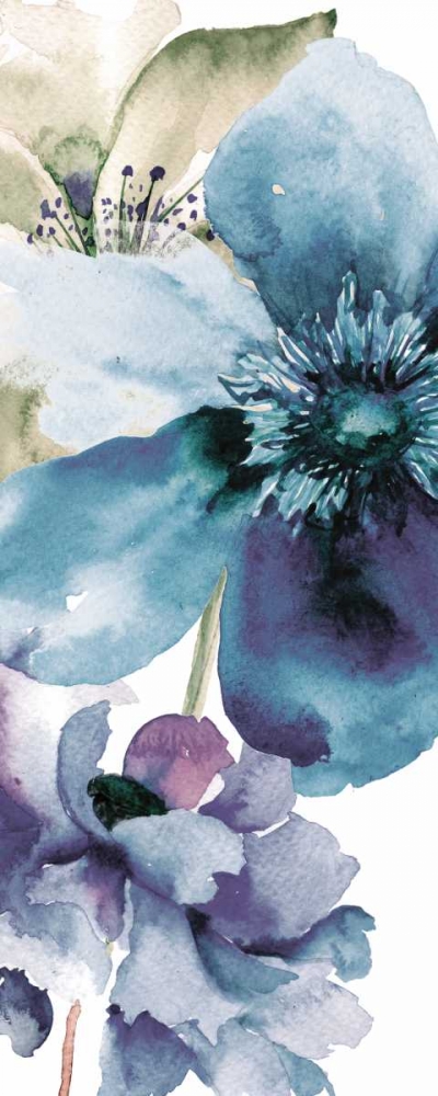 Icy Petals art print by Victoria Brown for $57.95 CAD