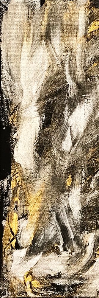 Black Gold Silver 1 art print by Victoria Brown for $57.95 CAD