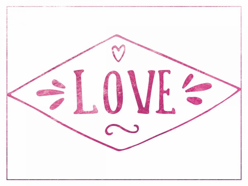 Love Diamond art print by Victoria Brown for $57.95 CAD