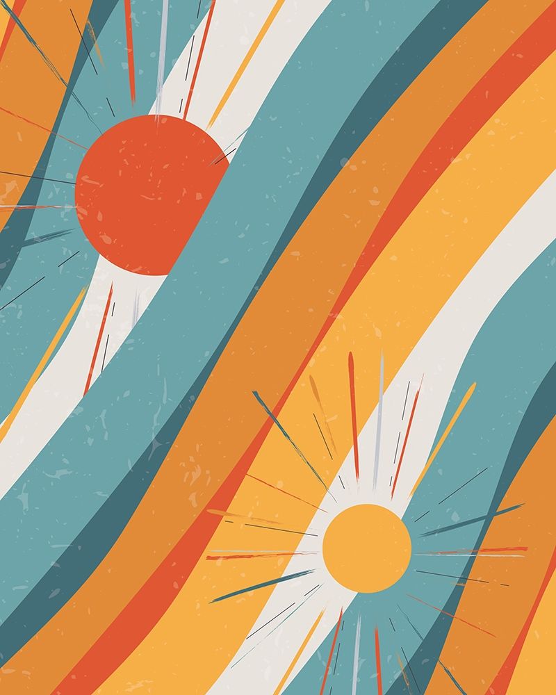 Retro Fun 2 art print by Victoria Brown for $57.95 CAD