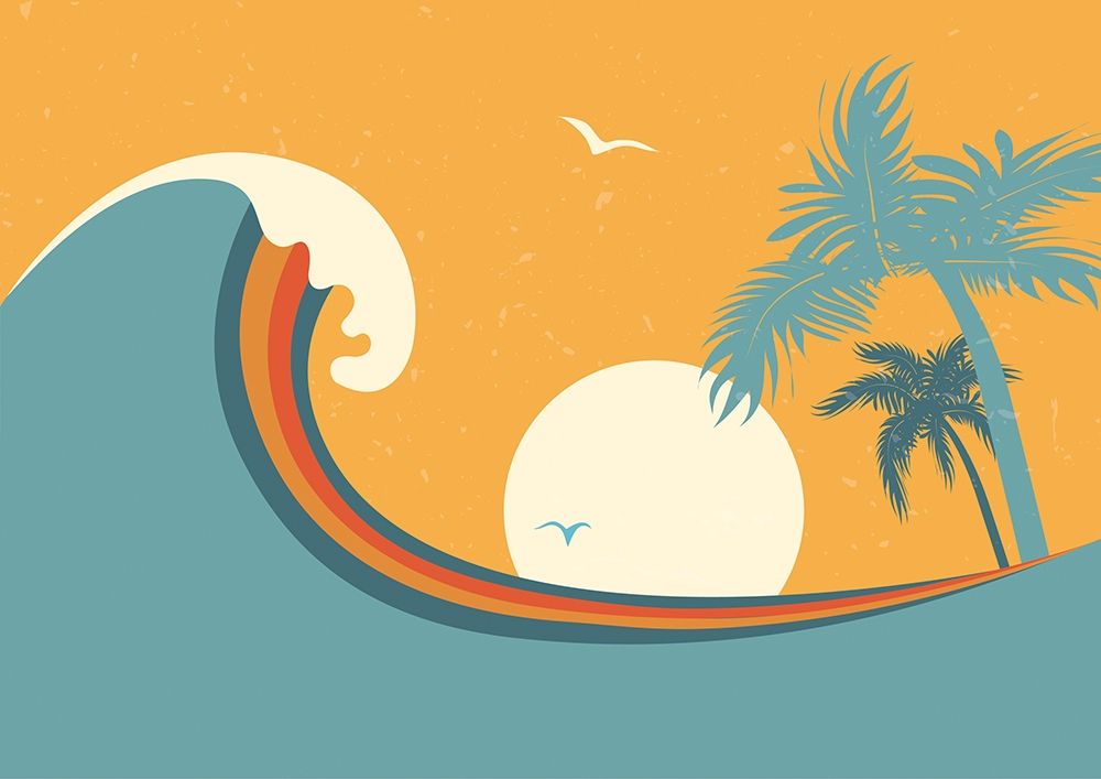 Retro Fun 4 art print by Victoria Brown for $57.95 CAD