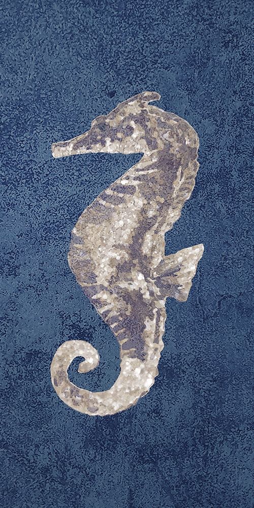 Sea Horse Coastal 1 art print by Victoria Brown for $57.95 CAD