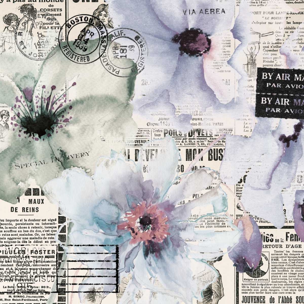 Flowers 19 art print by Victoria Brown for $57.95 CAD