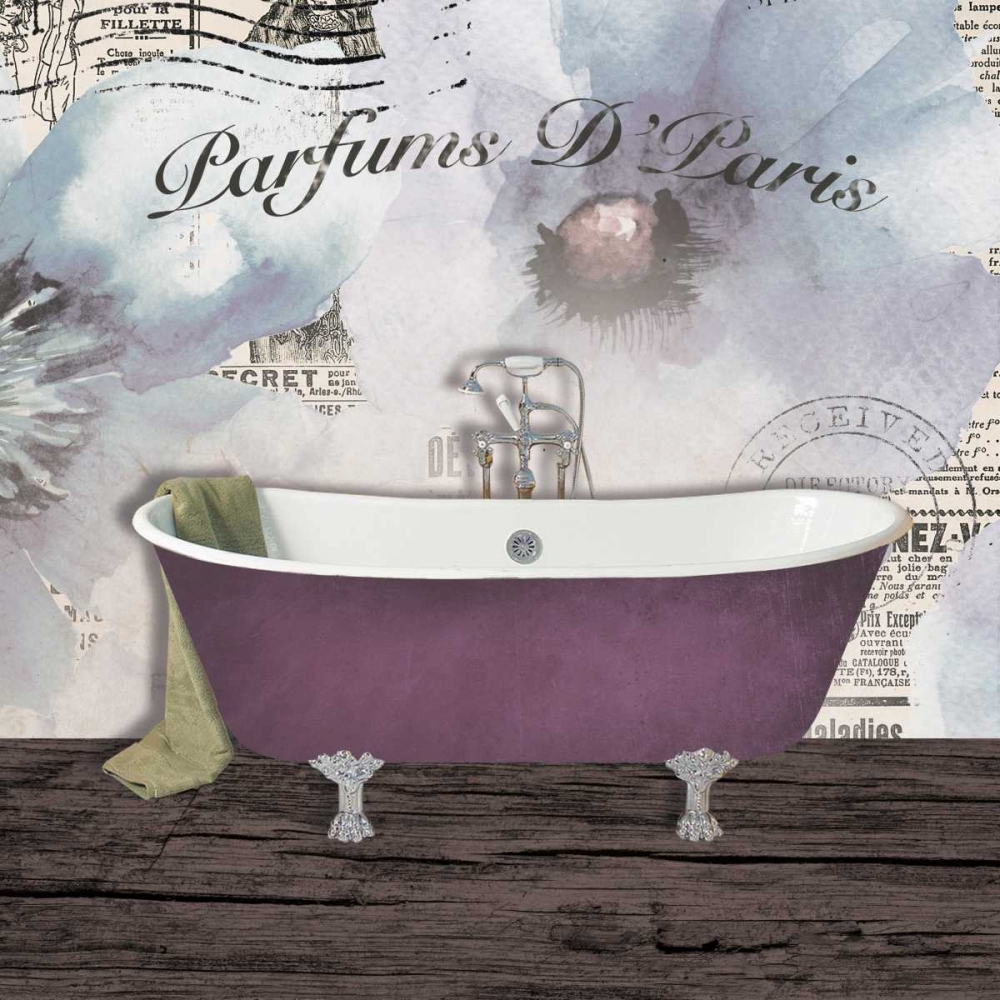Watercolor Bath art print by Victoria Brown for $57.95 CAD
